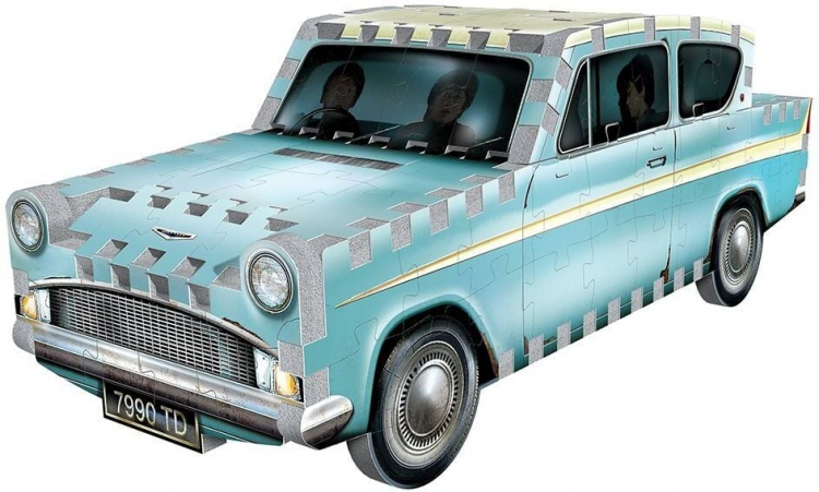 Wrebbit Flying Ford Anglia 3D-puslespill, 130 brikker Wrebbit Flying Ford Anglia 3D-puslespill, 130 brikker