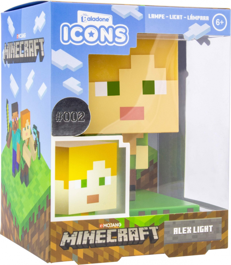 Paladone Minecraft Alex Light Paladone Minecraft Alex Light