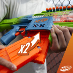 Nerf Elite 2.0 Blaster Double Punch - prosjektilpistol av skum