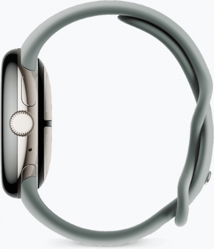 Google Pixel Watch 2 WiFi-smartklokke, Champagne Gold / Hazel
