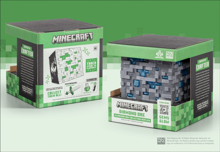 Noble Collection - Minecraft Illuminating Diamond light
