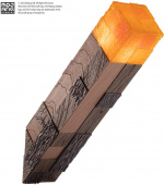 Noble Collection - Minecraft fakkellampe