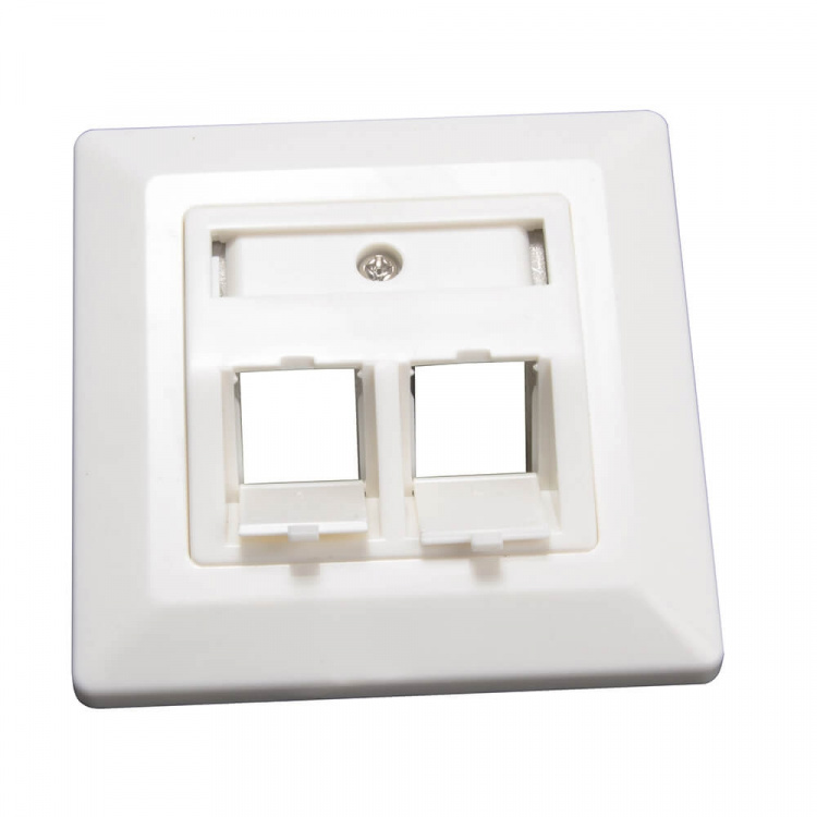 Triax Vegguttak Keystone CAT6 Vinkel Triax Vegguttak Keystone CAT6 Vinkel