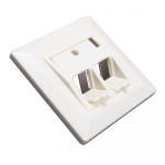 Triax Vegguttak Keystone CAT6 Vinkel Triax Vegguttak Keystone CAT6 Vinkel