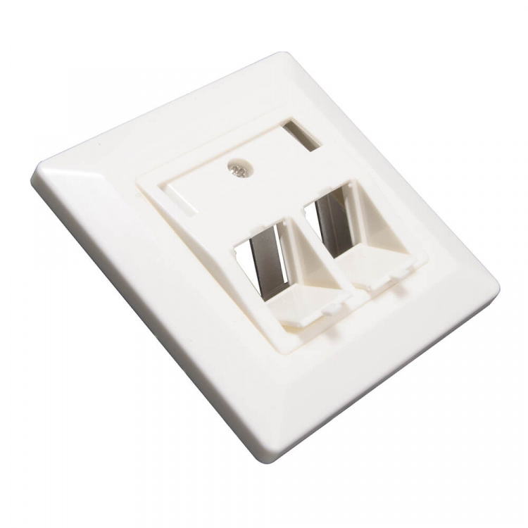 Triax Vegguttak Keystone CAT6 Vinkel Triax Vegguttak Keystone CAT6 Vinkel