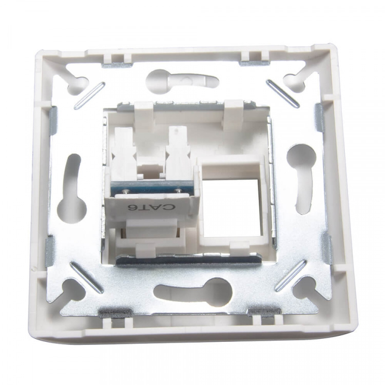 Triax Vegguttak Keystone CAT6 Rett Triax Vegguttak Keystone CAT6 Rett