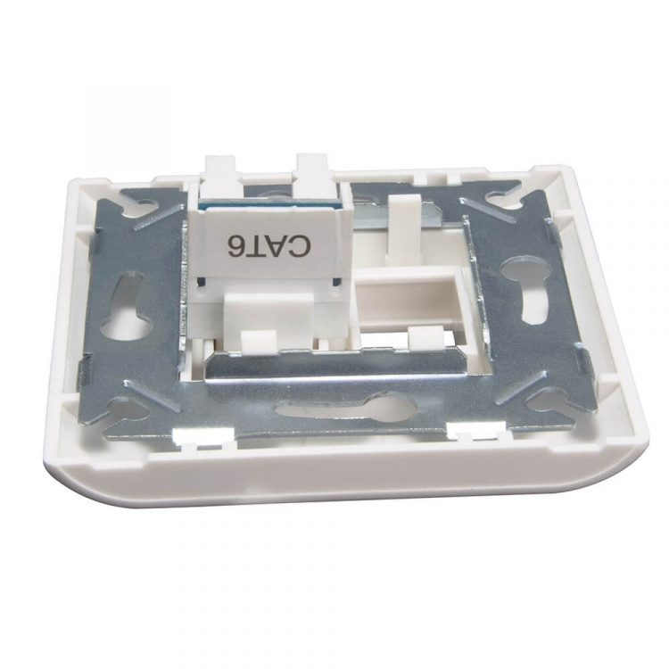 Triax Vegguttak Keystone CAT6 Rett Triax Vegguttak Keystone CAT6 Rett