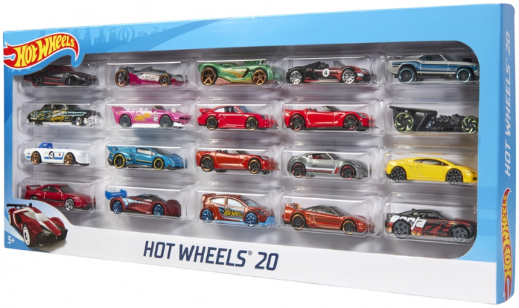 Hot Wheels minibil, 20 stk Hot Wheels minibil, 20 stk