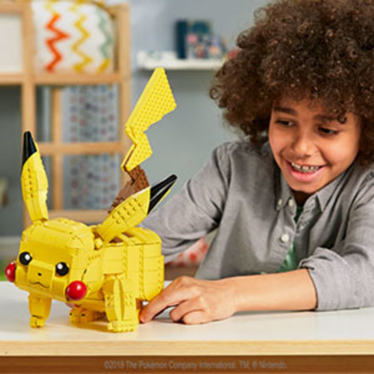 Mega Pokemon Jumbo Pikachu - Byggesett