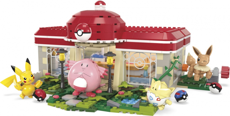 POKEMON Mega Pokémon: Pokécenter - Byggesett