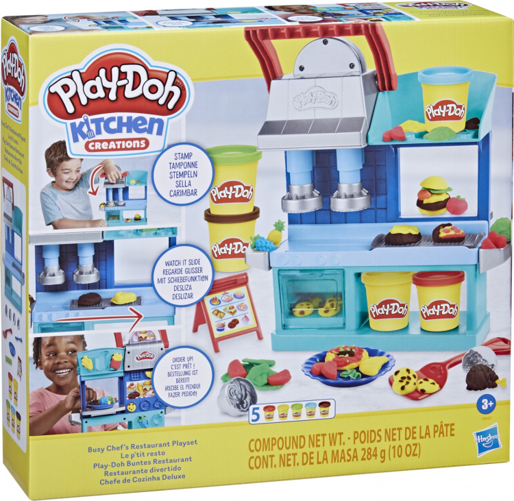 PLAY-DOH Busy Chefs Restaurant - restaurantlekesett