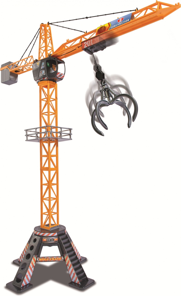 Dickie Toys Mega Crane - fjernstyrt kran