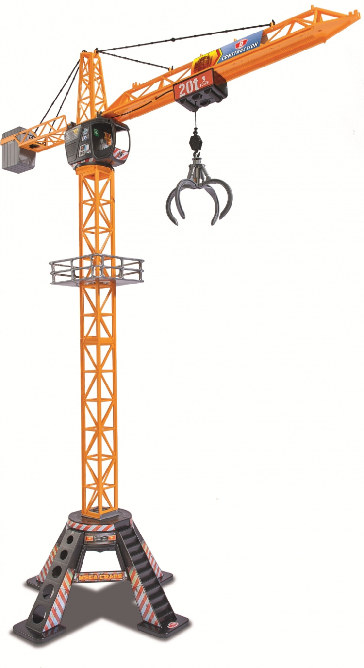 Dickie Toys Mega Crane - fjernstyrt kran