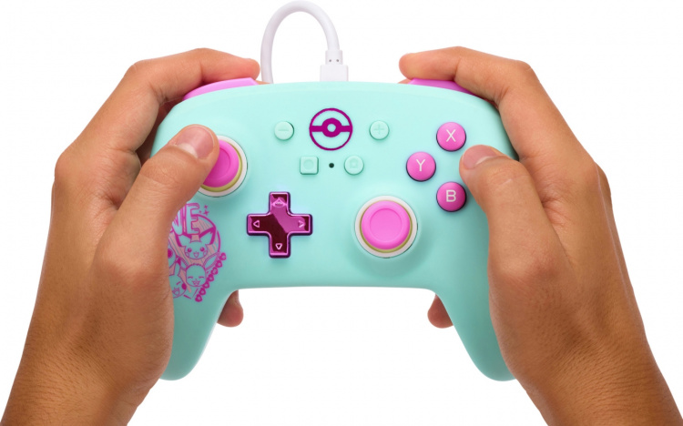 PowerA Enhanced Wired Controller, Pokémon: Sweet Friends, Switch