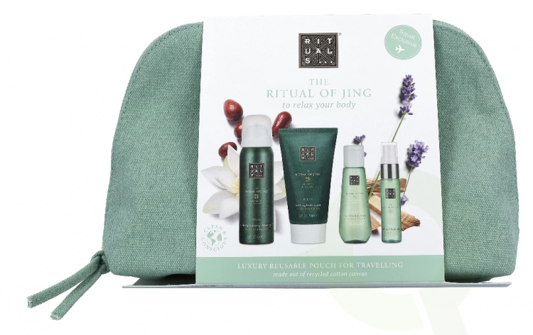 Rituals Jing Set 190 ml Body Cream 70ml/Dry Oil 50ml/Body Mist 20ml/Foaming Shower Gel 50ml