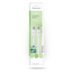 Nedis Coax Cable | IEC (Coax) Han | IEC (Coax) Hun | Nikkel belagt | 90 dB | 75 Ohm | Dobbelt skjermet | 1.50 m | Rund | PVC | Hvit | Boks Nedis Coax Cable | IEC (Coax) Han | IEC (Coax) Hun | Nikkel belagt | 90 dB | 75 Ohm | Dobbelt skjermet | 1.50 m | Rund | PVC | Hvit | Boks