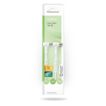 Nedis Coax Cable | IEC (Coax) Han | IEC (Coax) Hun | Nikkel belagt | 120 dB | 75 Ohm | Quad skjermet | 1.50 m | Rund | PVC | Hvit | Boks