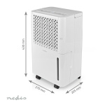Nedis Avfukter | 10 l/Døgn | Avfukting / Automatisk / Tørr klesvask / Ventilasjon | Ja | 100 m³/h Nedis Avfukter | 10 l/Døgn | Avfukting / Automatisk / Tørr klesvask / Ventilasjon | Ja | 100 m³/h