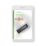 Nedis Minnepenn | 128 GB | USB Type-A | Les hastighet: 80 MB/s | Skrive hastighet: 10 MB/s