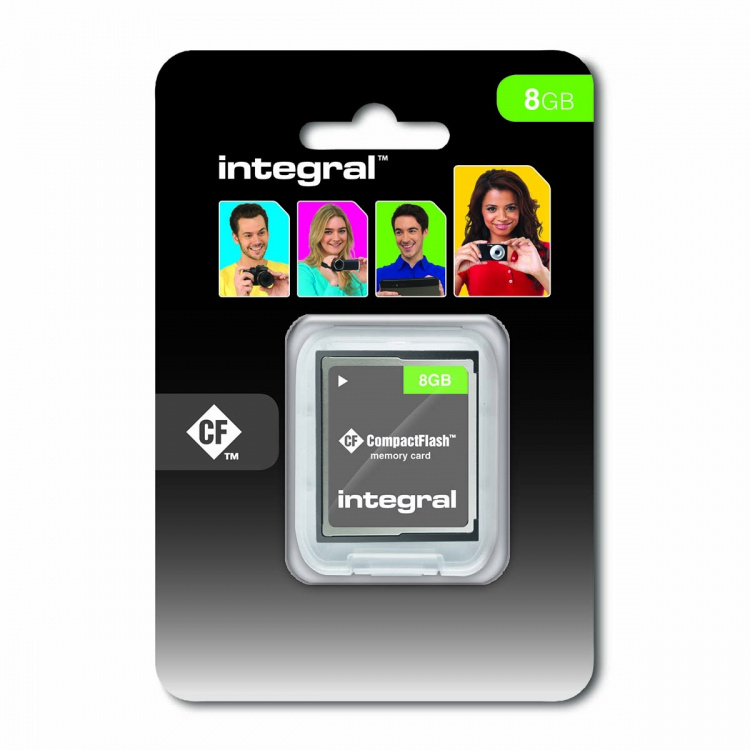 Integral CF (Kompakt Flash) Minnekort 8 GB