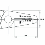 Piergiacomi Saks, wire stripper, tang i ett verktøy
