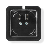 Nedis Speaker Mount | Kompatibel med: Sonos® One SL™ / Sonos® One™ / Sonos® PLAY:1™ | Gulv | 10 kg | Høydejusterbar | ABS / Stål | Sort