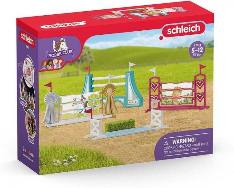 Schleich Horse Club 42612 Tilbehør til sprangbane for hest