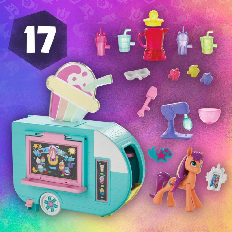 My Little Pony Sunny Starscout Smoothie-lastebil