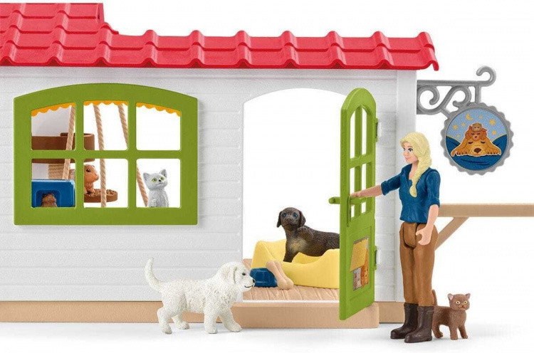Schleich Farm World 42607 Animal Hotel