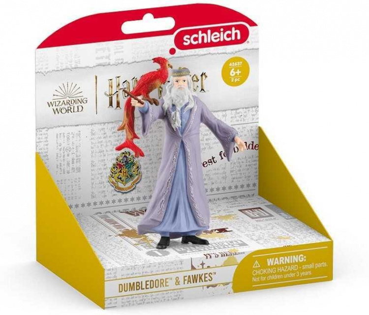 Schleich Harry Potter 42637 - Humlesnurr og Fawkes
