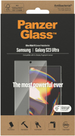 PanzerGlass glassfilm, Samsung Galaxy S23 Ultra