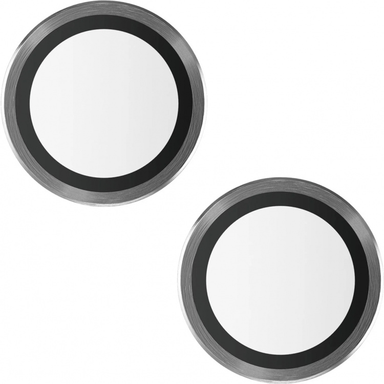 PanzerGlass Hoops kameralinse-deksel, iPhone 15 / 15 Plus