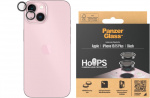 PanzerGlass Hoops kameralinse-deksel, iPhone 15 / 15 Plus