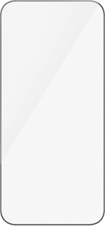 PanzerGlass Ultrabred passform med Aligner-beskyttelsesglass, iPhone 15 Pro Max.