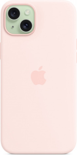 Apple iPhone 15 Plus silikonetui med MagSafe, rosa Apple iPhone 15 Plus silikonetui med MagSafe, rosa