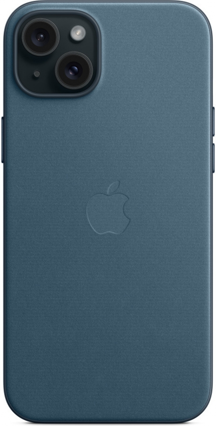 Apple iPhone 15 Plus FineWoven-etui med MagSafe, Pacific Blue