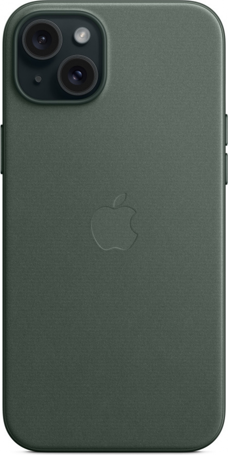Apple iPhone 15 Plus FineWoven-etui med MagSafe, grønn