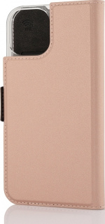 Wave BookCase beskyttelsesveske, kompatibel med MagSafe, iPhone 15, rosa gull. Wave BookCase beskyttelsesveske, kompatibel med MagSafe, iPhone 15, rosa gull.