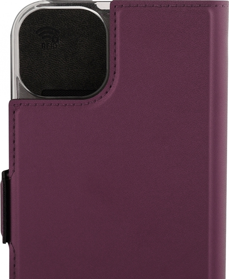 Wave BookCase beskyttelsesveske, MagSafe-kompatibel, iPhone 15 Plus, smoky sangria Wave BookCase beskyttelsesveske, MagSafe-kompatibel, iPhone 15 Plus, smoky sangria