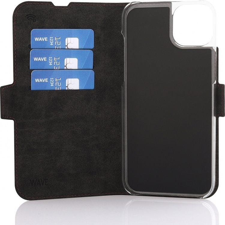 Wave BookCase beskyttelsesveske, MagSafe-kompatibel, iPhone 15 Plus, smoky sangria Wave BookCase beskyttelsesveske, MagSafe-kompatibel, iPhone 15 Plus, smoky sangria