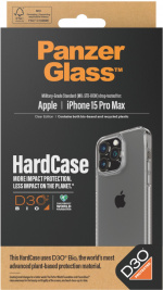PanzerGlass HardCase med D3O-beskyttelsesdeksel, iPhone 15 Pro Max