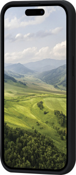 Dbramante1928 Greenland-etui, iPhone 15, Midnight Black