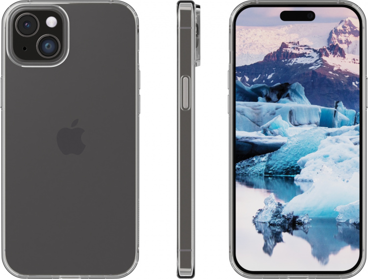 Dbramante1928 Greenland - beskyttelsesetui, iPhone 15, gjennomsiktig.
