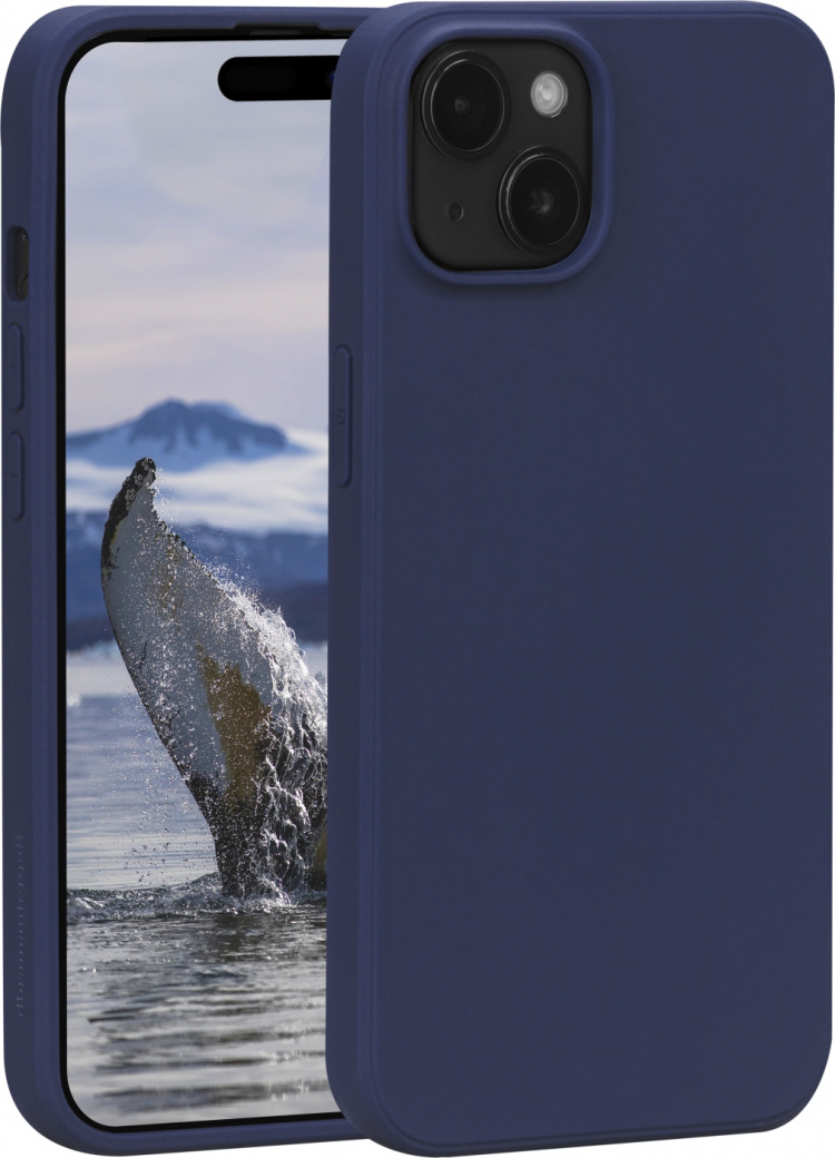  Dbramante1928 Grønlands beskyttende etui, iPhone 15, blå