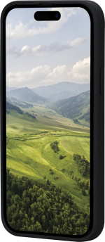 Dbramante1928 Grønlands beskyttende etui, iPhone 15 Plus, svart