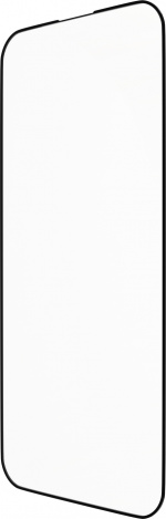 Dbramante1928 Eco-Shield skjermbeskytter, iPhone 15 Plus, svarte kanter