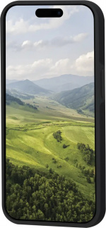 dbramante Iceland Ultra D3O MagSafe beskyttelsesveske, iPhone 15, svart