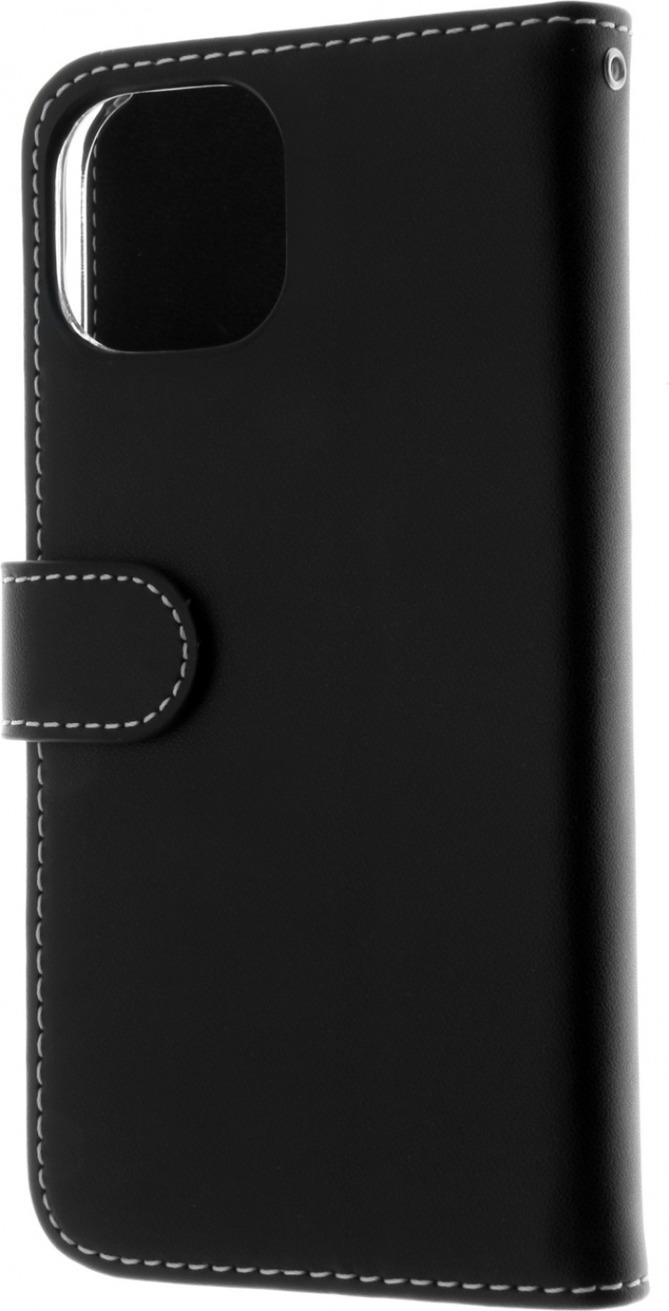 Insmat Eksklusivt Flip Case lommebokveske, iPhone 15, svart