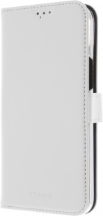 Insmat Eksklusivt Flip Case lommebokveske, iPhone 15, hvit