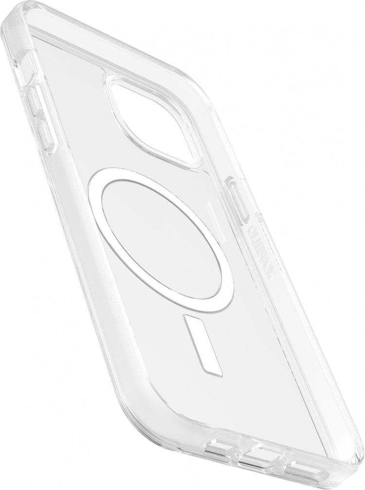 Otterbox Symmetry Clear for MagSafe beskyttelsesveske, iPhone 15 Plus / 14 Plus, gjennomsiktig